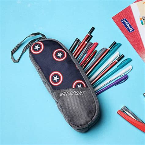 Wildmount Multi Utility Dual Compartment Pouch (Blue Grey) : Amazon.in ...