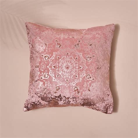 Buy Endura Sequinned Cushion Cover - 40x40cm from Home Centre at just ...