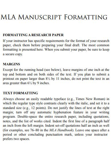 26+ MLA Research Paper Examples to Download
