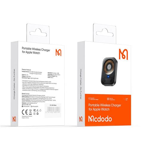Mcdodo Portable Transparent Wireless Charger for Apple Watch: A Must-H ...