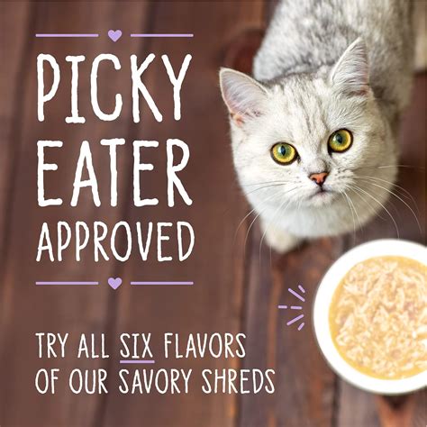 Stella & Chewys Carnivore Cravings Savory Shreds Cans Grain Free, Protein Rich Wet Cat Food Wild ...