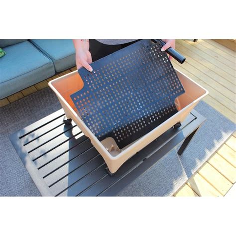 EMSCO GROUP 3-cu ft 24-in W x 20-in L x 11-in H Sandstone Resin Raised ...