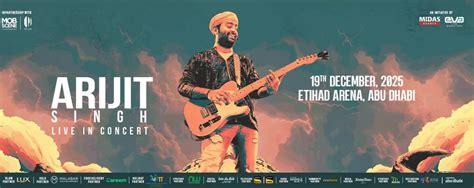 Arijit Singh Live in Concert, Etihad Arena, Abu Dhabi, 19 December 2025 ...