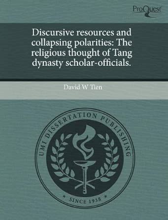 Buy Discursive Resources and Collapsing Polarities: The Religious ...