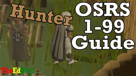 Updated Guide in Description | OSRS 99 Hunting Guide - YouTube