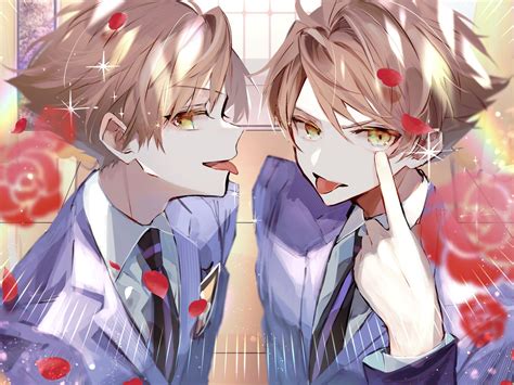 Download Kaoru Hitachiin Hikaru Hitachiin Anime Ouran High School Host ...