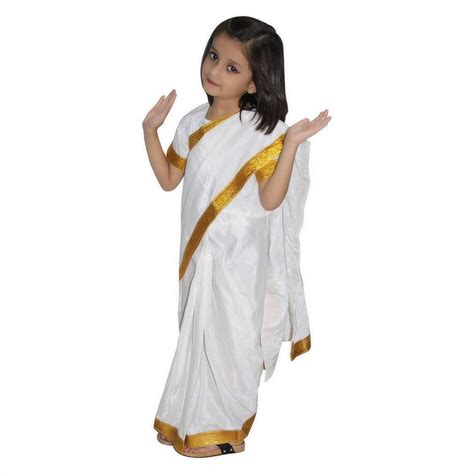 KAKU FANCY DRESSES Onam Sari For Girls, State Folk Dance Costume ...