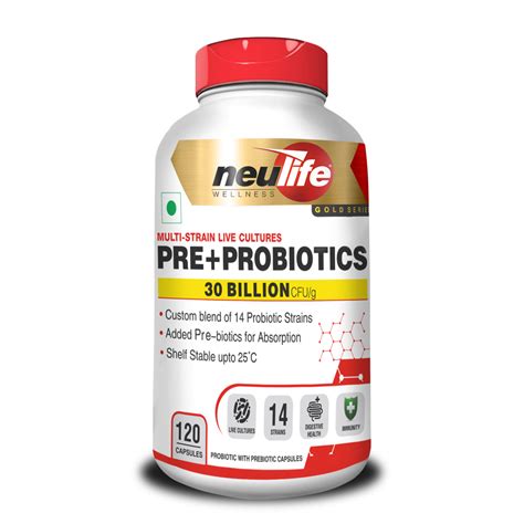 Multi-Strain Pre and Probiotic Capsules – Neulife