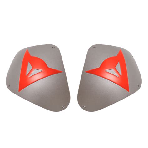 Dainese Kit Shoulder Sport Aluminium Fluro Red– Moto Central