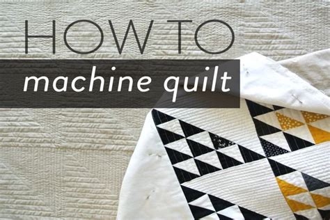 Image result for Tutorial How to Machine Quilt
