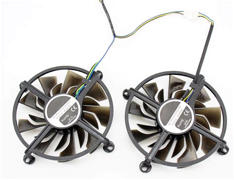 Pi+® (PiPlus®) GPU Replacement Fan For ZOTAC GTX 1060 960 950