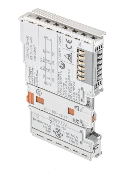 750-430 WAGO | WAGO TM5 Series PLC I/O Module for Use with 750 Series ...