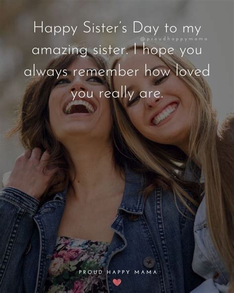 30 Happy Sisters Day Quotes For National Sister's Day | Happy sisters ...