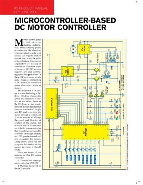 Image result for Microcontroller Motor Control