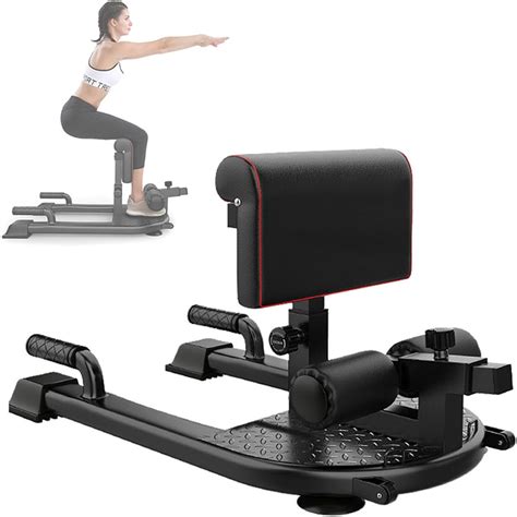 Banco multifuncional para sentadillas profundas, banco de fitness 3 en 1 con anillos de correa ...