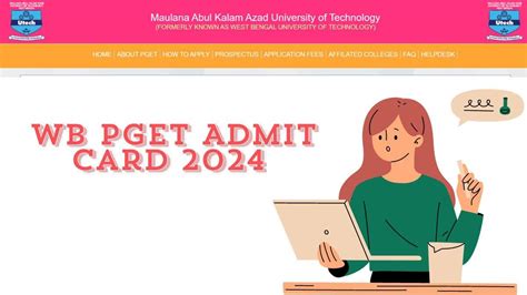 WB PGET 2024 Admit Card Now Available for Download on wbut.ac.in