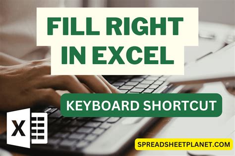 Excel Fill Row Shortcut 的图像结果