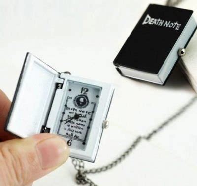 Death Note Watch Necklace – Geekmonkey