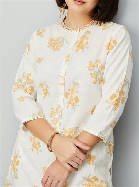 Buy Women Floral Print Straight Kurta Set Online at just Rs. 999.0 ...