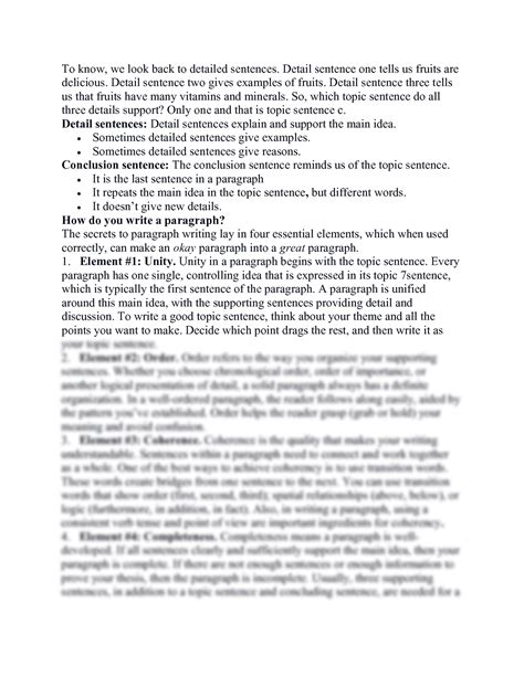 Image result for Discriptive Pargraph Writing Pernonm