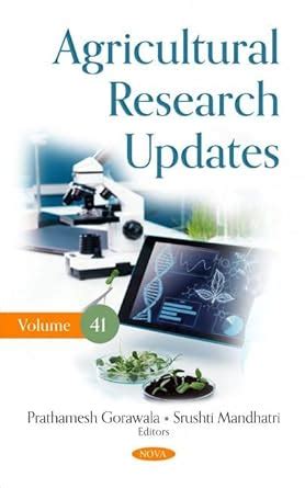 Buy Agricultural Research Updates: Volume 41 (Agricultural Research ...