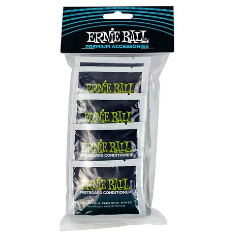 Ernie Ball Wonder Wipes Fretboard Conditioner, 20 Pack : Amazon.in ...