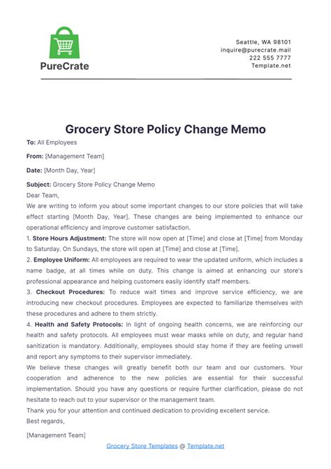 Free Policy Memo Templates to Edit Online and Print