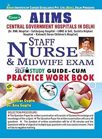 Buy Aiims Central Government Hospitals in Delhi Staff Nurse and Midwife ...