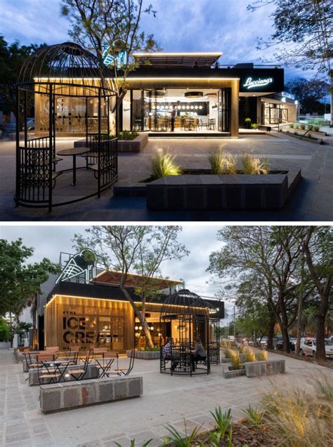 Restaurant Exterior Design 的图像结果