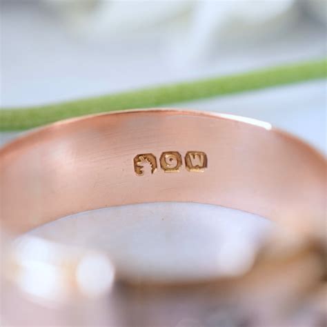 Antique Australian 9ct Rose Gold Diamond Buckle Ring By Willis and Son ...