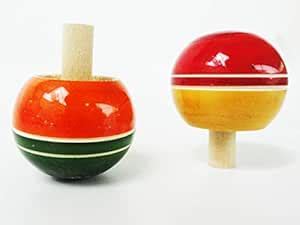 Buy Vrindavaneshvari Handcrafted Wooden Flip Flop / Magic Hand Spinner ...