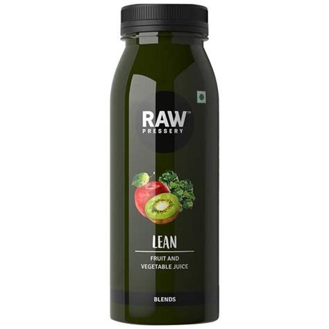 Raw Pressery Cold Extracted Juice - Lean, 250 ml – Fetch N Buy