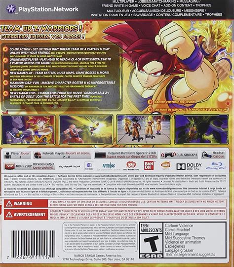 Dragon Ball Z Battle of Z (PS3) – Console Garage