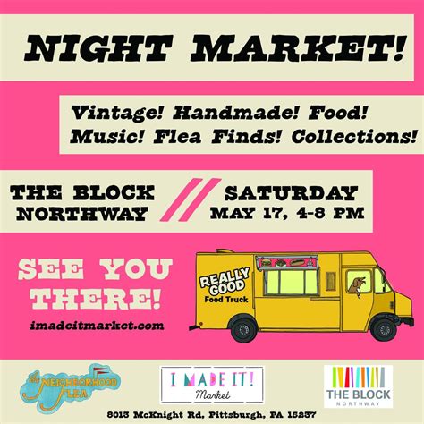 Night Market at The Block Northway with I Made It! Market ...