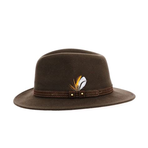 Hugo De Chasse Brown Felt Hat Made in France - buy hat Reference: 1285 ...