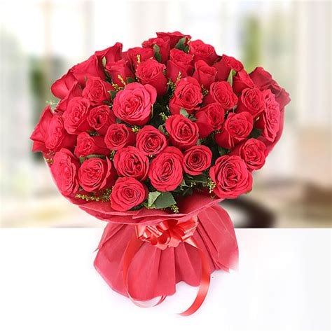Send Pretty 40 Red Rose Bouquet Online - F17-EXD9GAL17 | Giftalove