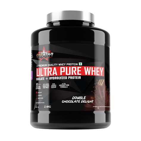 ONESTAR NUTRITION ULTRA PURE WHEY ISOLATE + HYDROLYZED WHEY PROTEIN| F ...