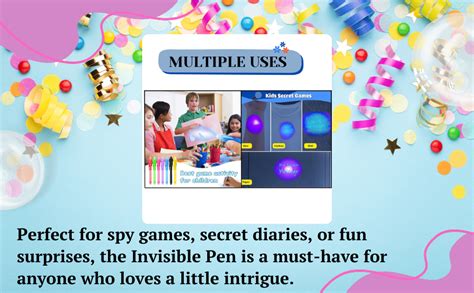 Blkm Trends Kids Birthday Party Return Gifts in Bulk - Invisible Ink ...