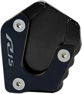 Vitra Black CNC Stand Extender for Yamaha R15 V3, V4 R15M Bike Crash ...