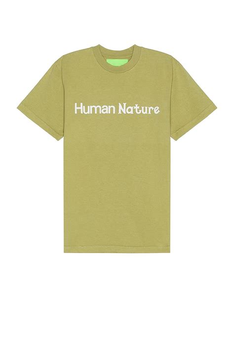 Mister Green Human Nature Tee in Chlorophyll | FWRD