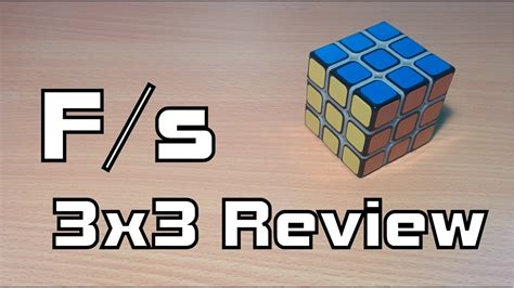 FangShi Shuang Ren 3x3 Review - YouTube