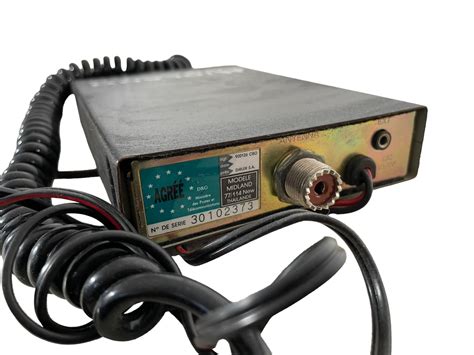 Vintage French Thai Built Midland Alan 77/114 CB Citizens Band Radio ...