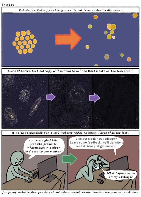 Image result for Entropy Cartoon