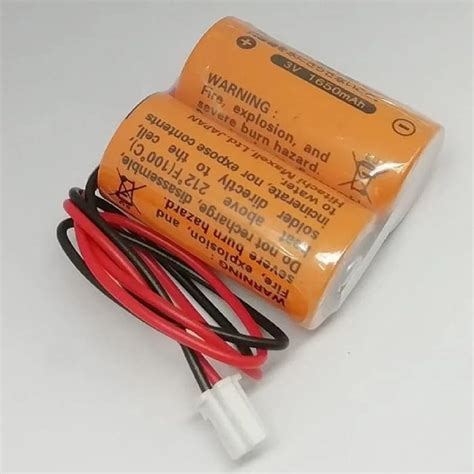 Plc Battery - Mitsubishi 2/3A PLC Lithium Battery With Plug 3.6V from ...
