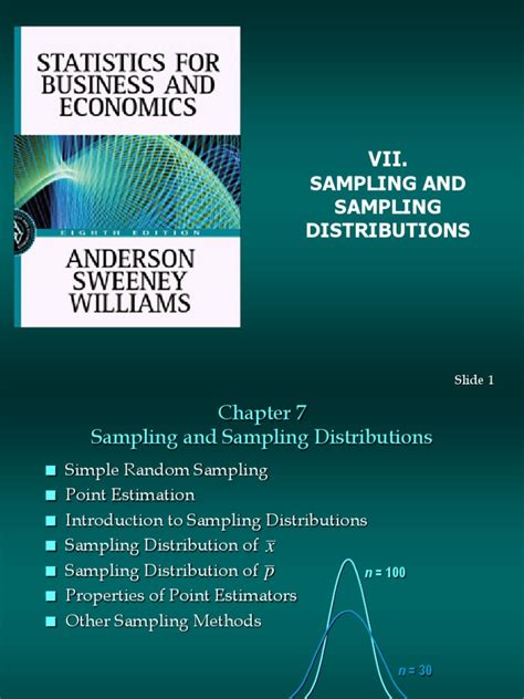 Sample and Sampling Distribution Statistics Chapter One 的图像结果