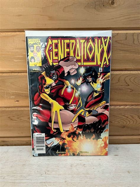 Marvel Comics Generation X #61 Vintage 2000 Juggernaut | Comic Books ...