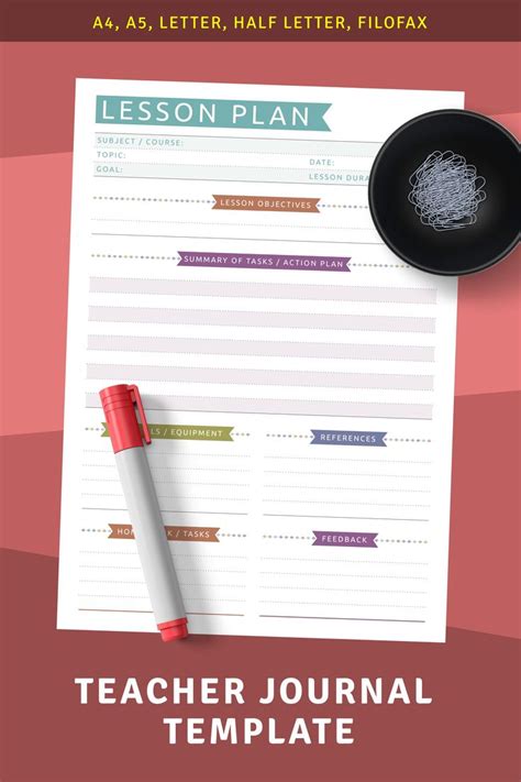 Image result for Lesson Plan Notebook