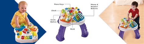 Buy VTech Play and Learn Activity Table, Multi Color Online at Low ...