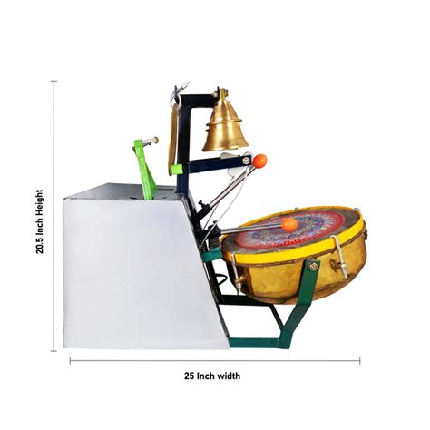 Melam Taalam Bell Set | Electrical Bell | Electric Temple Drum Bell
