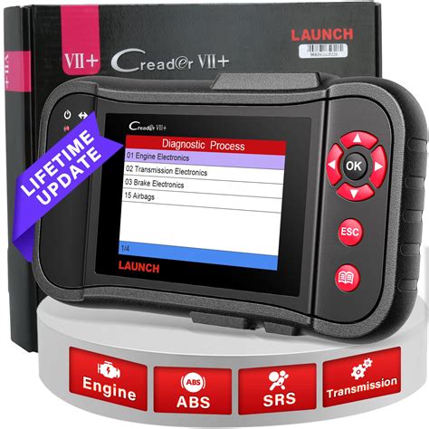 Buy [2023 New] LAUNCH X431 Creader VII+ Car Code Reader, Full EOBD OBD2 ...